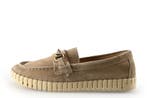 Manfield Loafers in maat 39 Beige, Kleding | Dames, Verzenden, Beige, Overige typen, Manfield