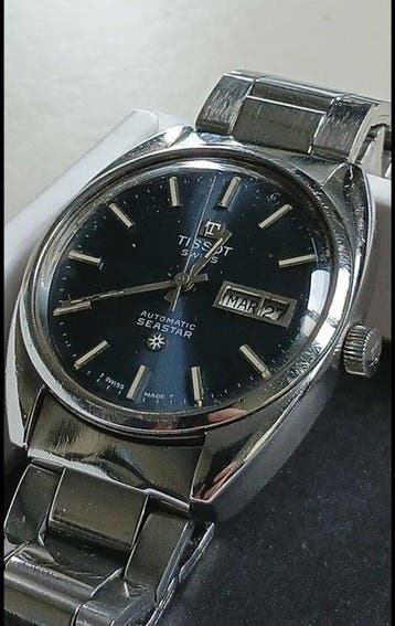 Tissot - Seastar - Zonder minimumprijs - Heren - 1970-1979, Bijoux, Sacs & Beauté, Montres | Hommes