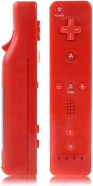 Wii Controller / Remote Motion Plus Rood (Third Party), Games en Spelcomputers, Spelcomputers | Nintendo Wii, Ophalen of Verzenden