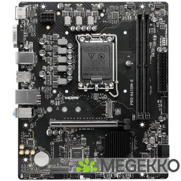 MSI PRO H610M-E, Verzenden, Nieuw