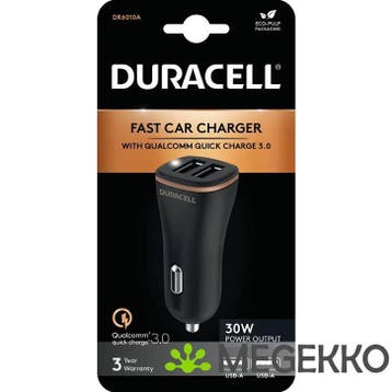 Duracell DR6010A oplader voor mobiele apparatuur Zwart, Verzenden, Nieuw