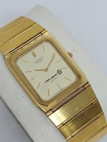 Seiko - Lassale Tank Quartz - Sans prix de réserve -