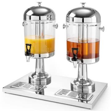 Drankendispenser | RVS | 2x 8L | Passief Koelbaar |, Verzenden, Nieuw in verpakking
