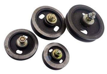 Gietijzeren wiel met naaldlager 75mm, Verzenden, Nieuw