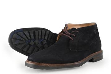 Floris van Bommel Veterboots in maat 41 Blauw, Kleding | Heren, Schoenen, Boots, Floris van Bommel, Zo goed als nieuw, Verzenden