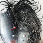 NEV - Gaudio Mask NO RESERVE ORIGINAL CANVAS Xxl, Antiek en Kunst