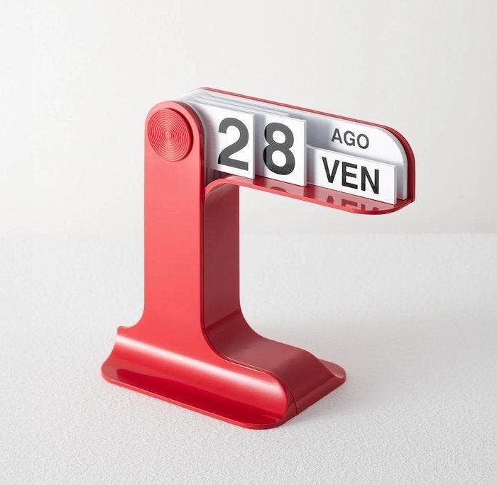 Eeuwigdurende kalender - Danese - Timor - Perpetuele, Antiek en Kunst, Antiek | Meubels | Stoelen en Sofa's