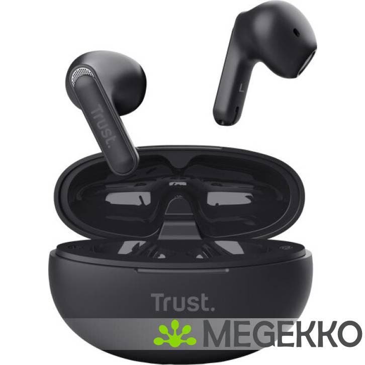 Trust Yavi True Wireless In-ear Draadloos Zwart, TV, Hi-fi & Vidéo, Casques audio, Envoi