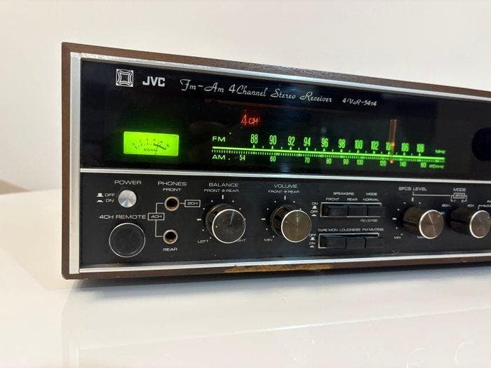 JVC - 4VR-5445 Solid state meerkanaals receiver, TV, Hi-fi & Vidéo, Radios