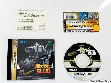 Sega Saturn - Metal Slug + Spine & Reg. Card - Japan, Verzenden