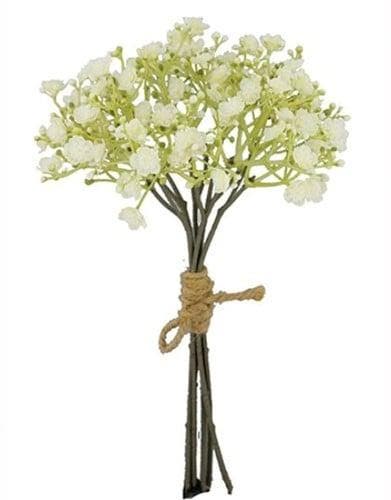 Gipskruid Cream Dry Color Kunstbloem 29 cm Bundel, Maison & Meubles, Accessoires pour la Maison | Plantes & Fleurs artificielles