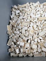 Lego - geen serie - Partij van 1000 witte dakdelen -