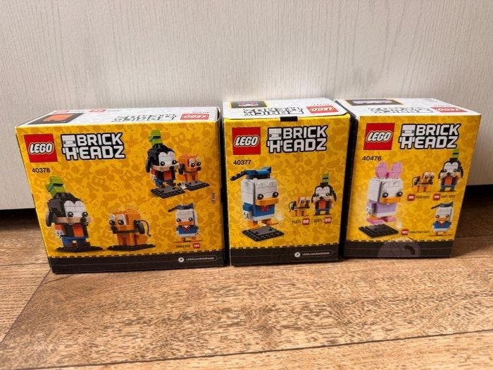 Lego Set - BrickHeadz - Pluto; Goofy; Donald Duck; Daisy, Kinderen en Baby's, Speelgoed | Duplo en Lego