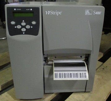 Zebra S4M Thermal Transfer Label Printer USB + Netwerk, Ophalen of Verzenden, Gebruikt, Zebra