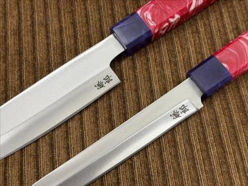 Keukenmes - Santoku - Handafgewerkt Japans