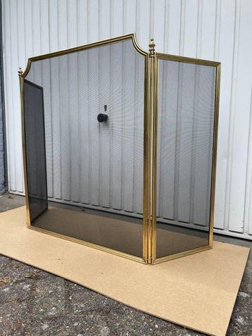 Openhaard accessoire - Messing - Haardscherm fire screen