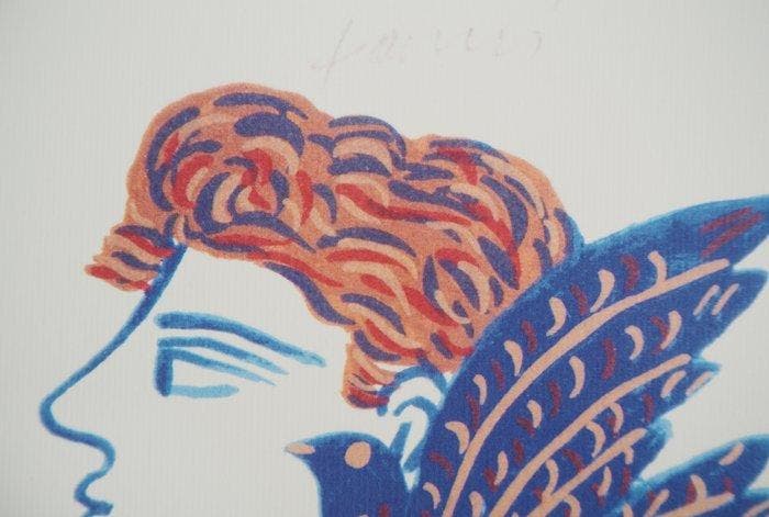 Alekos Fassianos (1935-2022) - Jeux olympiques : Athlète, Antiquités & Art, Antiquités | Autres Antiquités