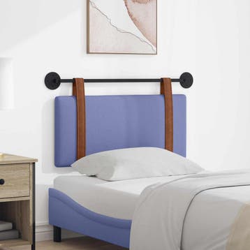 vidaXL Hangend hoofdbord Jeans Blauw Antiek PU, Huis en Inrichting, Slaapkamer | Bedden, Verzenden, Nieuw