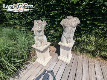 2 sierbeelden(MARGE), Huis en Inrichting, Ophalen of Verzenden, Zo goed als nieuw