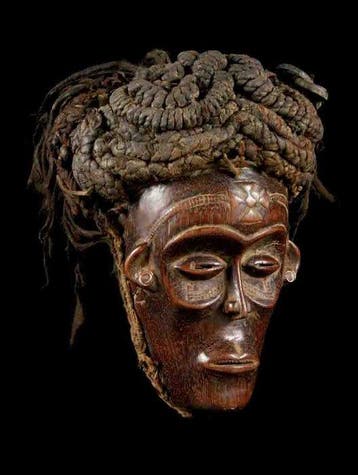 Mwana pwo Maske - Chokwe - Angola, Kongo, Sambia, Antiquités & Art