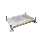 Stapelrek 1560x1190x310 mm inclusief voet staal gebruikt, Zakelijke goederen, Ophalen of Verzenden
