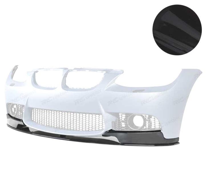 SPOILER LAME AVANT BMW E90 E91 E92 E93 05-10 LOOK M3 NOIR BR, Auto-onderdelen, Carrosserie, Verzenden