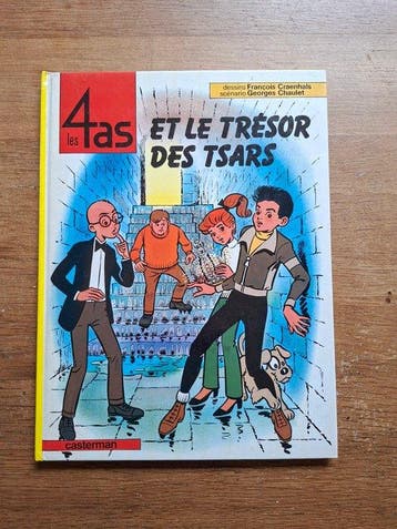 Les 4 As - Les 4 as et le trésor des tsars + dédicace - C -, Boeken, Nieuw