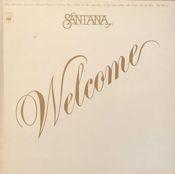 Santana - Welcome, Cd's en Dvd's, Vinyl | Pop, Gebruikt, Verzenden