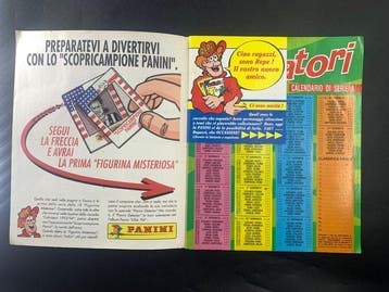 1993/94 Panini Original Sticker Album Calciatori 1993/94 -, Nieuw
