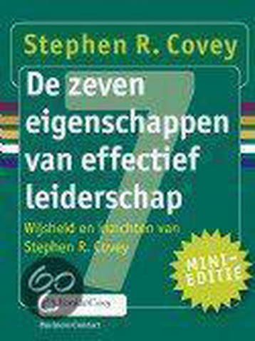 Miniboekje De zeven eigenschappen van effectief leiderschap, Verzenden, Zo goed als nieuw, S.R. Covey