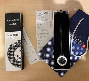 Swatch - Swatch × Audemars Piguet OCHO NEGRO - Sans prix de