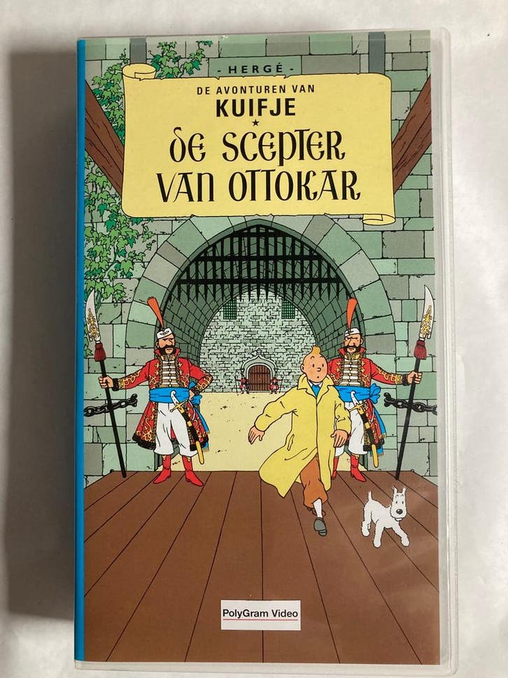 DE AVONTUREN VAN KUIFJE DE SCEPTER VAN OTTOKAR (VHS), Cd's en Dvd's, VHS | Film, Gebruikt