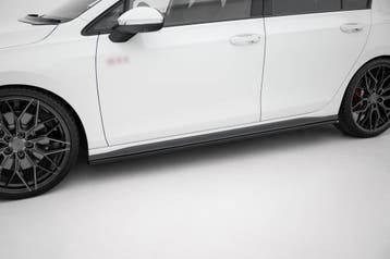 Side Skirts Diffuser voor VW Golf 8 GTI / GTD / GTE / R line, Ophalen of Verzenden