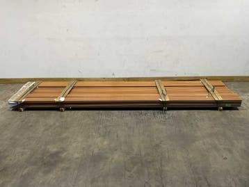 Veiling - 50x Rhombusprofielplank Rib5 Ayous ThermoWood 420x, Nieuw