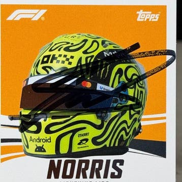 Mclaren - Topps Lightning Lids 6 Norris Signed Car - Lando, Nieuw