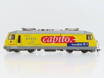 Bemo H0m - 1259 117 - Elektrische locomotief (1) - Ge 4/4, Nieuw