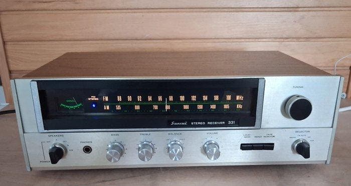Sansui - 331 Woodcase Solid state stereo receiver, TV, Hi-fi & Vidéo, Radios