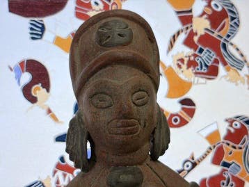 Decoratief ornament - Peru - Priester Moche (Peru)