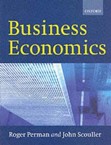 Business Economics 9780198775249 Roger Perman, Verzenden, Roger Perman