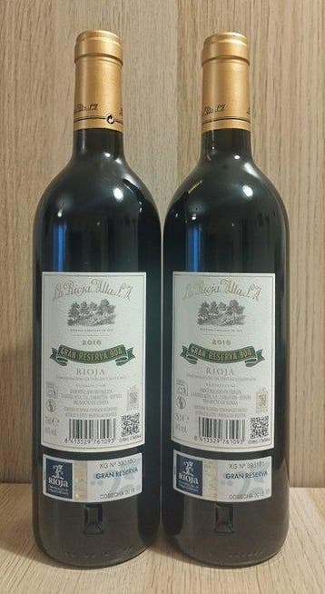 2016 La Rioja Alta, 904 - Rioja Gran Reserva - 2 Flessen