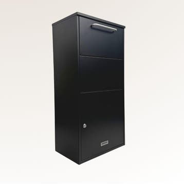Pakketbrievenbus - ParcelXL® Prime - Zwart, Verzenden, Nieuw, Staal, Staande brievenbus