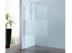 Veiling - Alterna walk-in 90x200cm met decorstrook Free Mix, Nieuw
