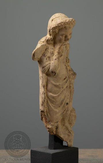 Oude Egypte, Ptolemeïsch Terracotta Terracotta-figuur van