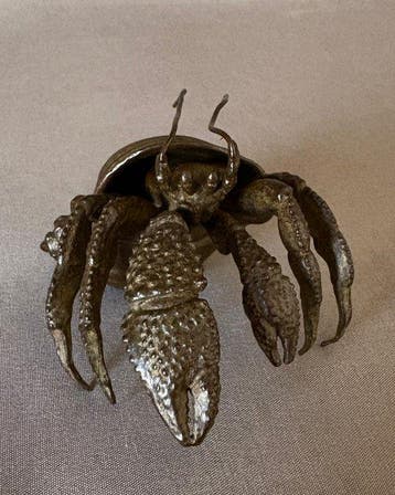 Yadokari - sculptuur Brons - Japan (Zonder minimumprijs)