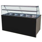Gekoeld buffet voor 5x GN 1/1 met houten frontpaneel | 1800, Verzenden, Nieuw in verpakking, Koelen en Vriezen