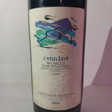 1997 Gaja Pieve Santa Restituta Rennina - Brunello di, Nieuw