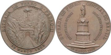 Brons medaille 1908 Eisenbahnen, Verzenden