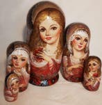 Matryoshka - Speelgoedfiguurtjes Wooden Nesting Dolls -