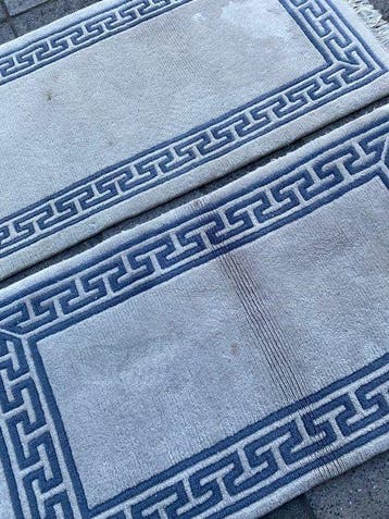 2 x Indo Nepal tapijten - Tapijt - 141 cm - 75 cm