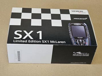 Siemens Limited Edition SX1 McLaren - Mobiele telefoon -, Nieuw